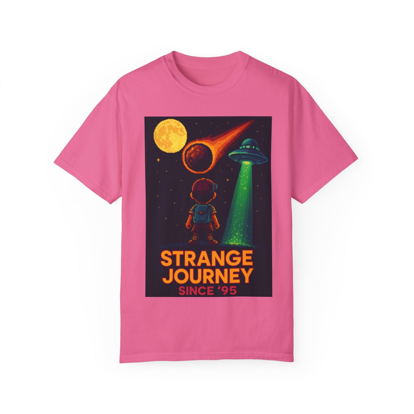 Strange Journey Since '95 – Cosmic Quest Tee