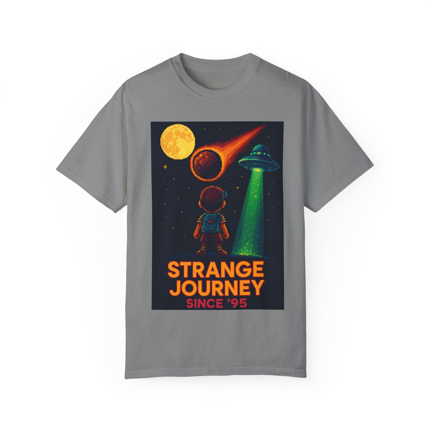 Strange Journey Since '95 – Cosmic Quest Tee
